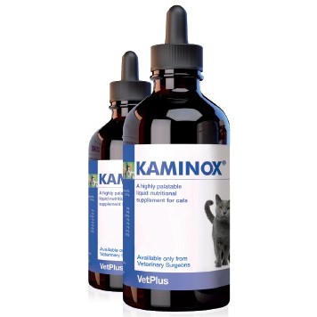New Kaminox 60 ml VetPlus | Suplemento nutricional para gatos