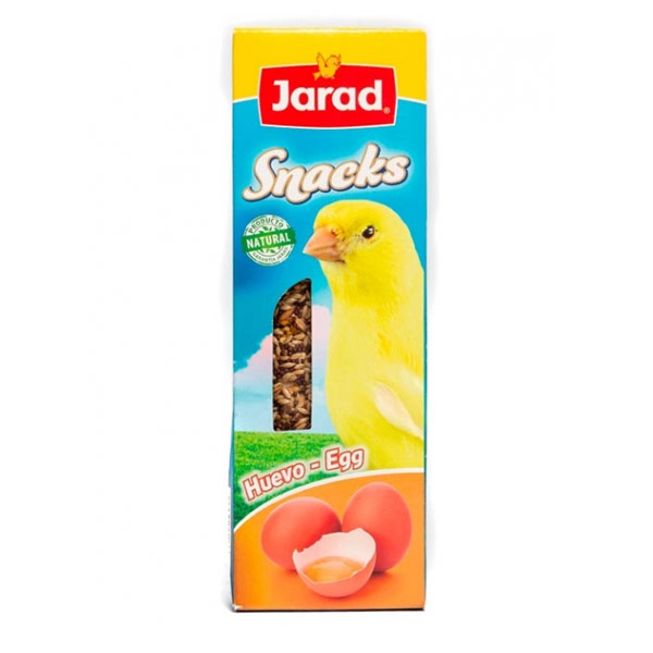 Jarad Snacks Con Barritas De Huevo Para Canarios 2 Uds