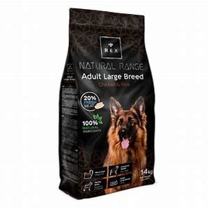 REX NATURAL RANGE ADULT LARGE BREEDS 14 KG