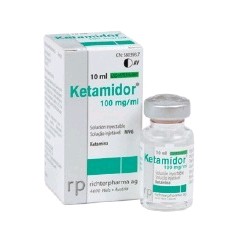 KETAMIDOR 100 mg/ml SOLUCION INYECTABLE 50 ML (AV)