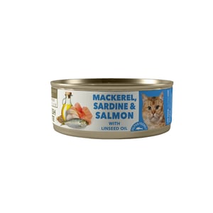 LATA AMITY CAT MACKEREL, SARDINE & SALMON 80 GR