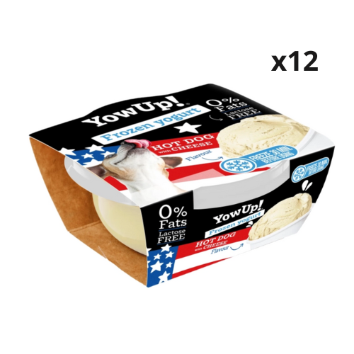 YOWUP ICE CREAM YOGURT HOT DOG 110g CAJA 12 UDS.