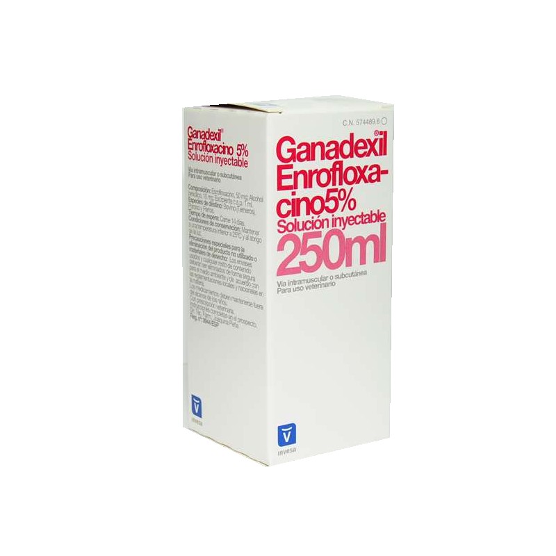 GANADEXIL ENRO 5% SI 250 ML