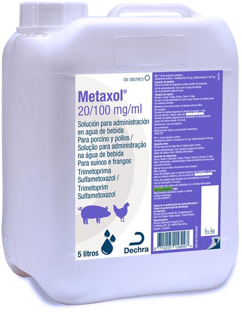 METAXOL 20/100 mg/ml 5L