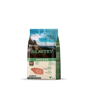 BRAVERY CHICKEN PUPPY LARGE / MEDIUM BREEDS 4 KG