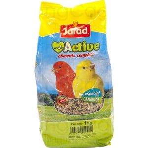Jarad Active Mixtura Canario 1 kg – Alimento Completo de Semillas Naturales para Canarios Saludables