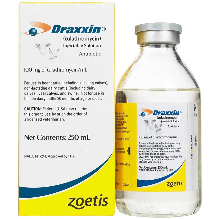 DRAXXIN 100 mg/ml 250 ml.