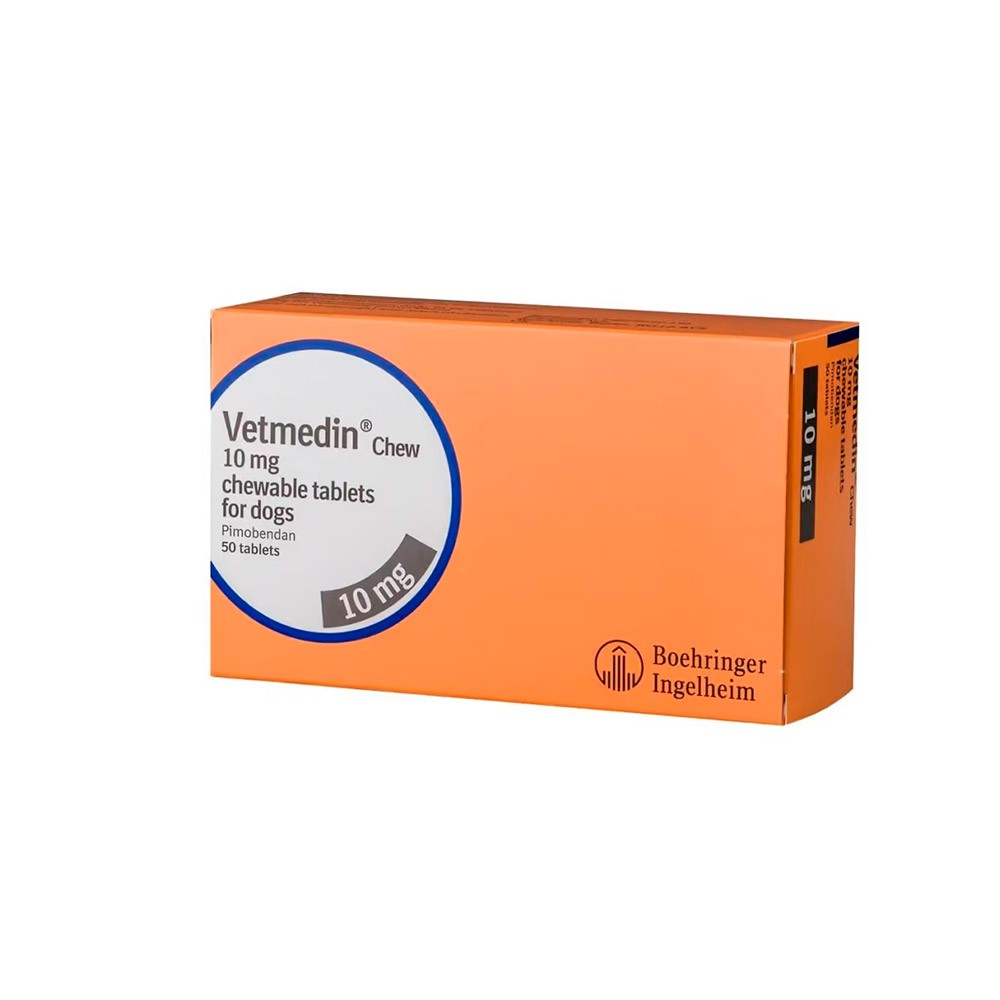 VETMEDIN 10 MG 50 COMPRIMIDOS