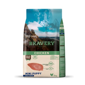 BRAVERY CHICKEN MINI PUPPY SMALL BREEDS 2 KG