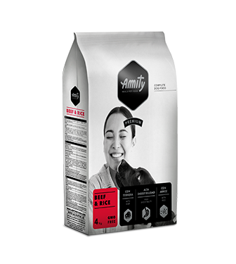 AMITY PREMIUM BEEF & RICE 15 KG