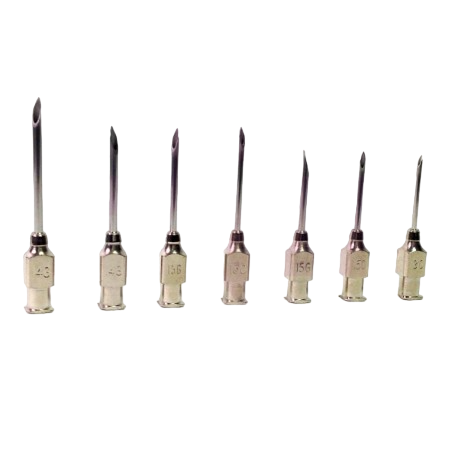 AGUJAS DE ACERO LL 35X2.0 (BLISTER CON 12 AGUJAS)