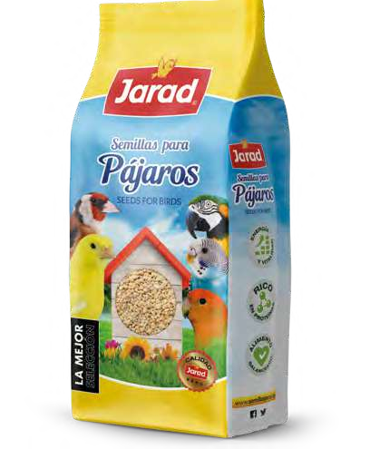 JARAD Periquito – La Mejor Selección 5 kg – Mixtura Completa para Periquitos y Aves Exóticas