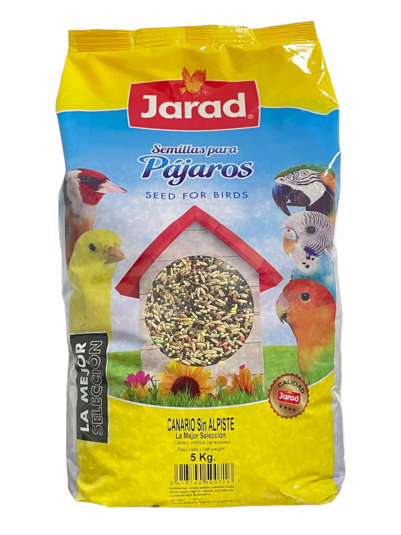 MIXT. CANARIO JARAD  S/ALPISTE  5 KG