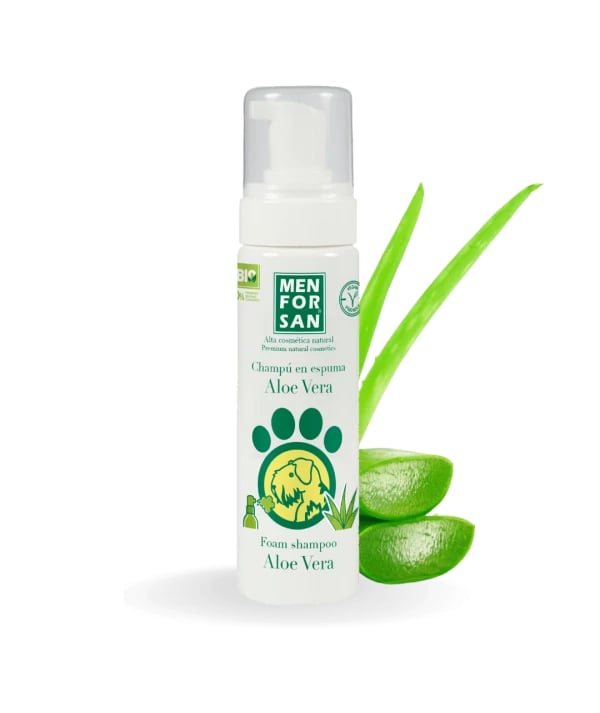 MENFORSAN CHAMPU EN ESPUMA CON ALOE VERA PERROS 200 ML
