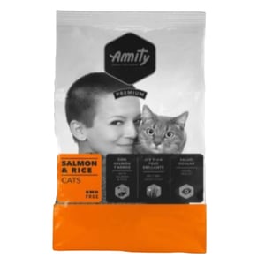AMITY PREMIUM SALMON & RICE CATS 600 GRS