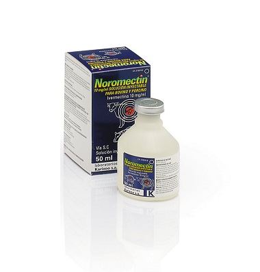 NOROMECTIN 1% INYECTABLE OVINO 50 ML