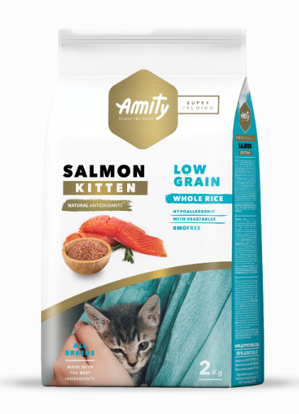 AMITY SUPER PREMIUM CATS SALMON KITTEN 2 KG