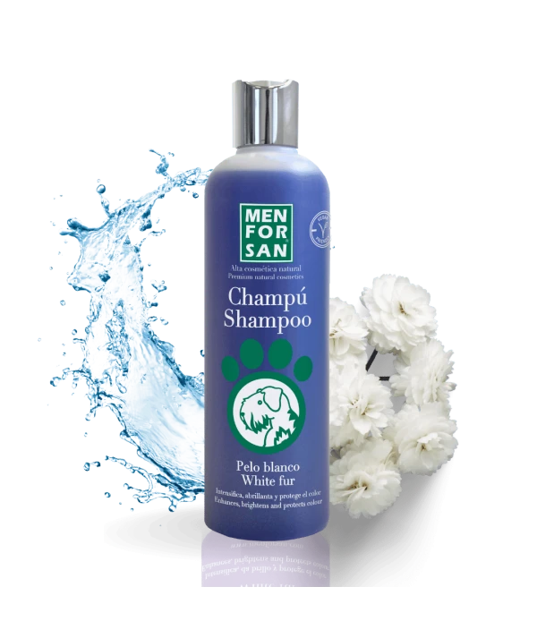 MENFORSAN CHAMPU PELO BLANCO PERROS 1000 ml