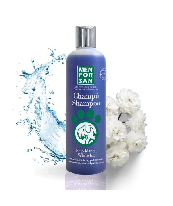 MENFORSAN CHAMPU PELO BLANCO PERROS 1000 ML