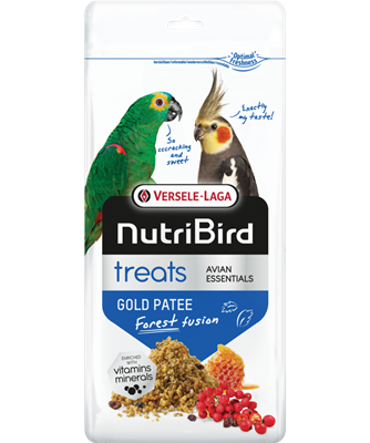 Nutribird Treats Gold Patee Forest Fusion | Complemento de Dieta de Cualquier Ave