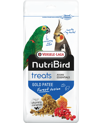 Nutribird Treats Gold Patee Forest Fusion | Complemento de Dieta de Cualquier Ave