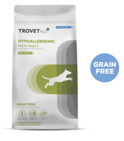 Trovet Plus Perro Adulto Pienso Hipoalergénico Insectos 10 kg