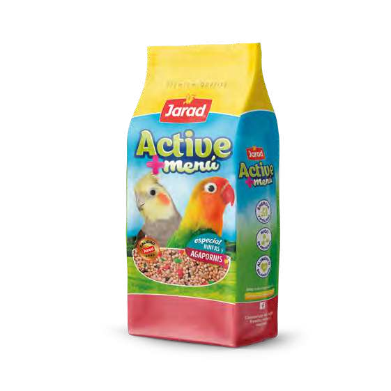 Jarad Active Mixtura Agapornis Y Ninfas 1 Kg 