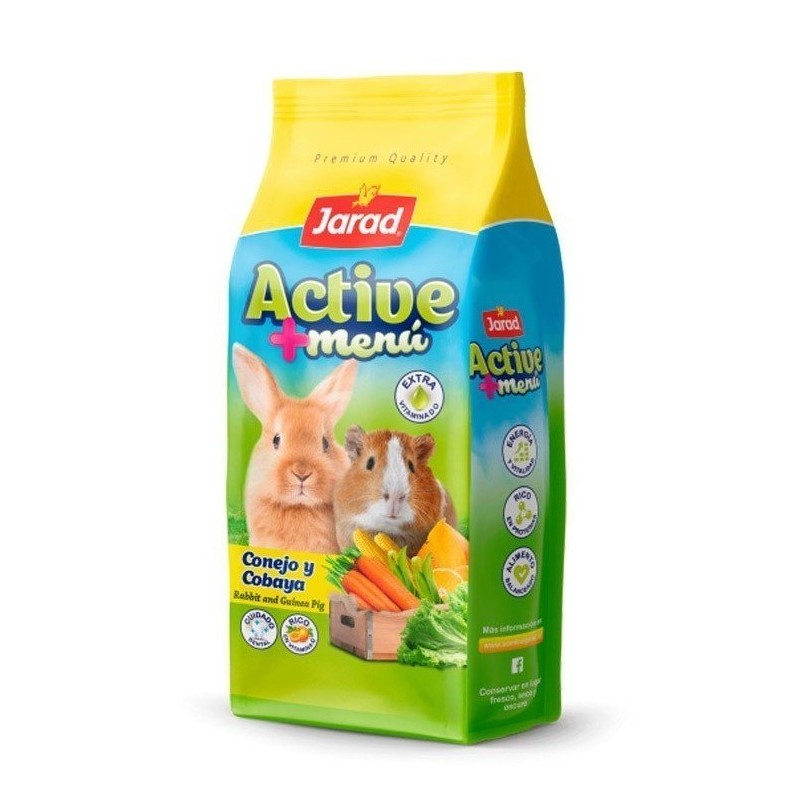 JARAD ACTIVE CONEJOS Y COBAYAS 4 KG