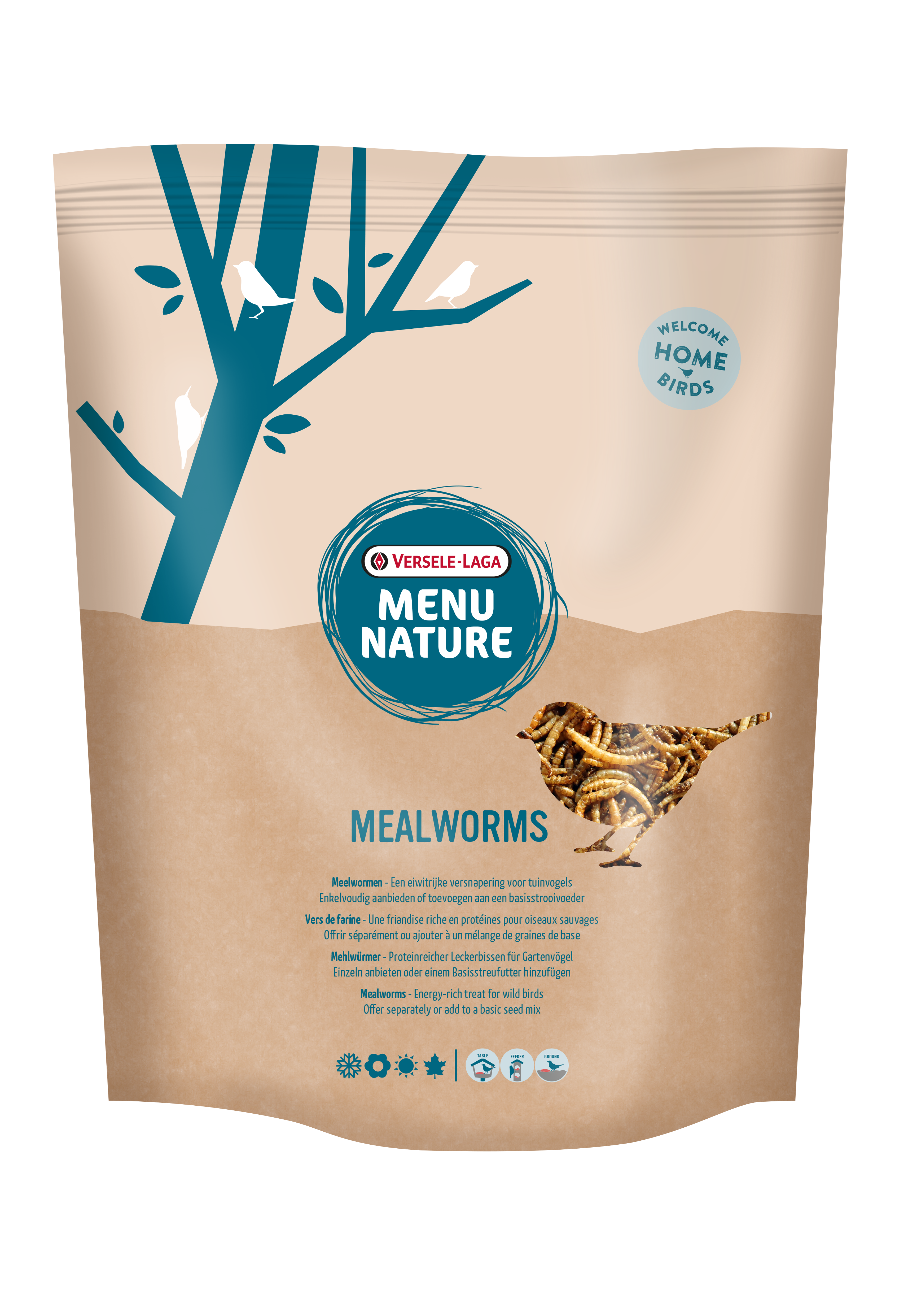 MENU NATURE GUSANOS DE LA HARINA 300 G