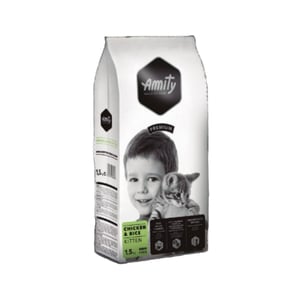 AMITY PREMIUM CHICKEN & RICE CATS KITTEN 1,5 KGS