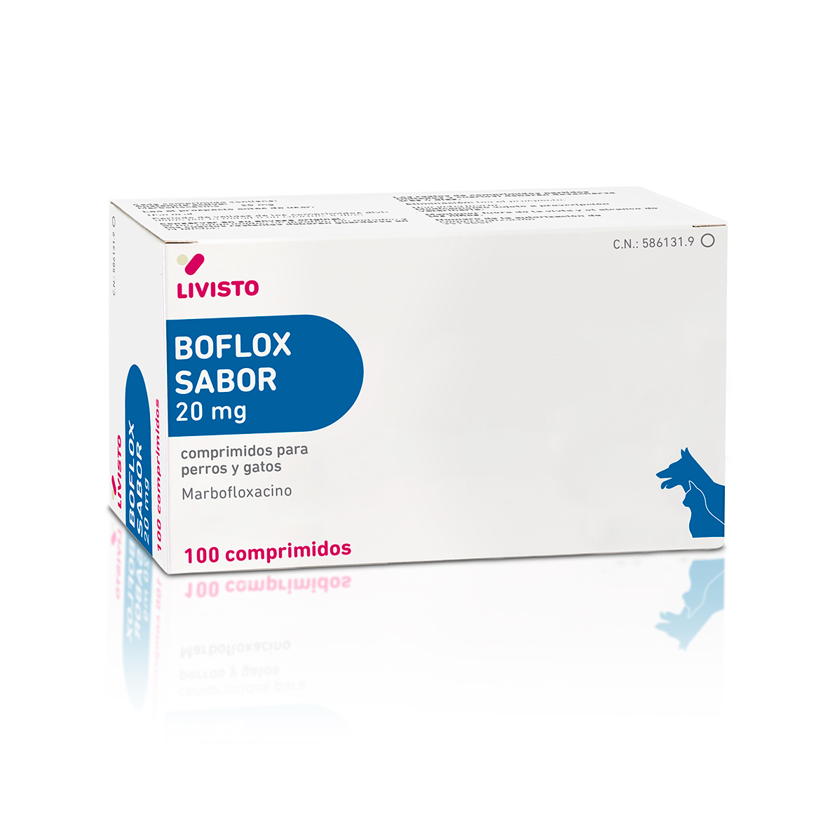 BOFLOX SABOR 20 mg 100 comprimidos