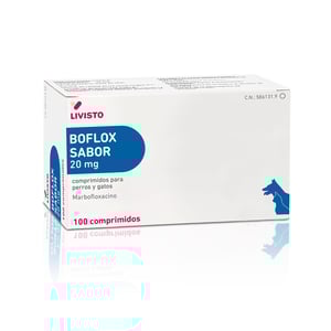 BOFLOX SABOR 20 mg 100 comprimidos
