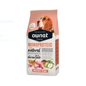 Ownat Classic Monoproteic Iberian Pork | Pienso natural monoproteico para perros adultos