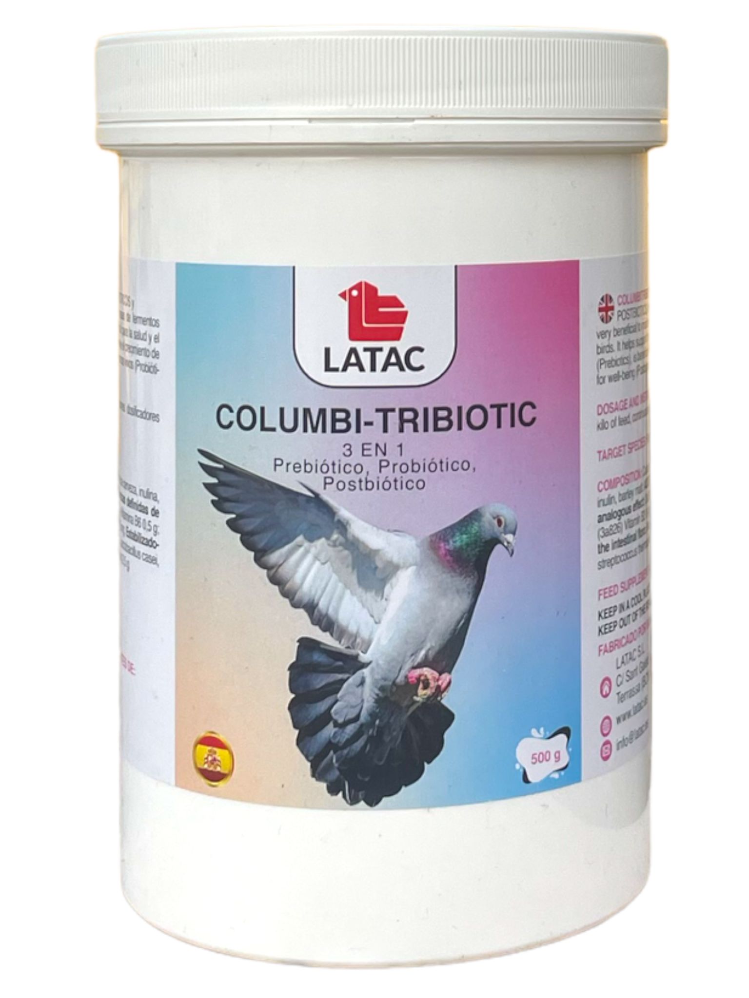 LATAC COLUMBITRIBIOTIC 500 G