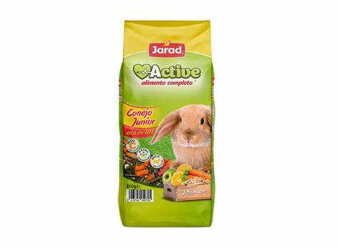 JARAD CONEJO JUNIOR ACTIVE (CON VIT-C) 800 G