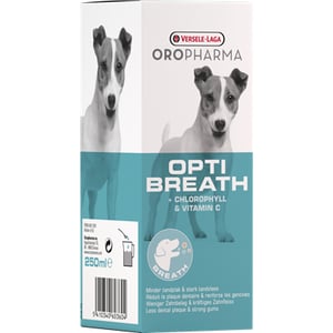 Spray bucal para perros Oropharma Opti Breath – Reduce mal aliento y cuida dientes y encías