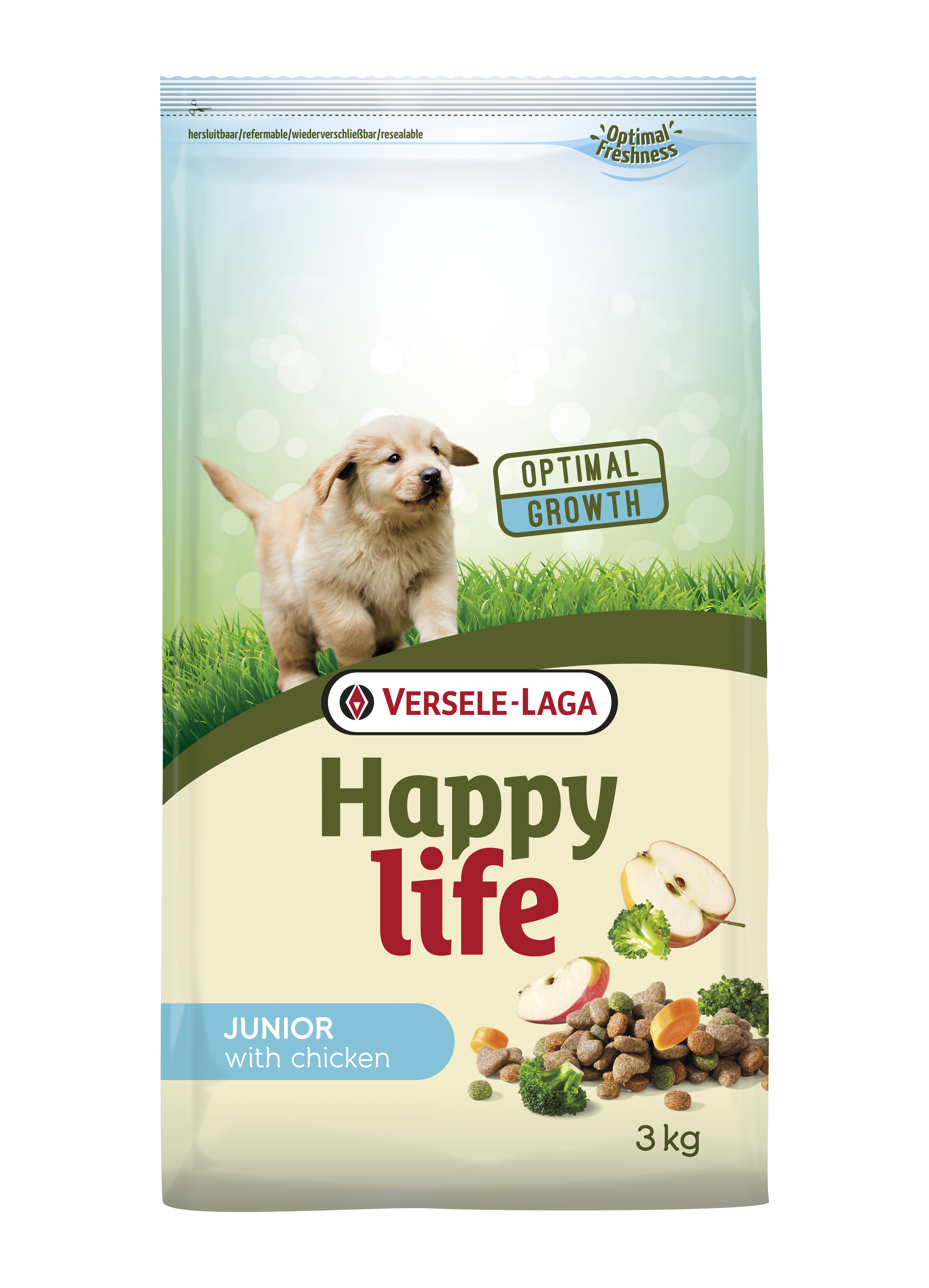 HAPPY LIFE JUNIOR POLLO 3 KG