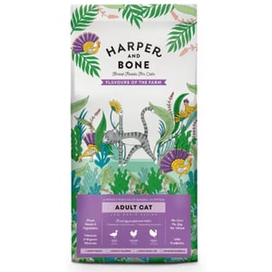 HARPER & BONE CAT ADULT FLAVOURS FARM Pato, pollo y pavo 5 KG