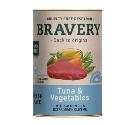 LATA BRAVERY DOG TUNA & VEGETABLES  290 GR