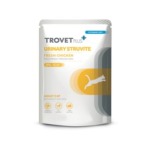 TROVET PLUS POUCH CAT URINARY STRUVITE CHICKEN 85 GR