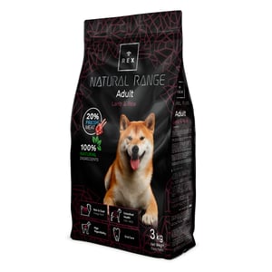 Rex Natural Range Adulto Cordero y Arroz 3 kg