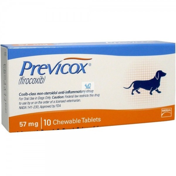 Previcox 57 Mg 10 cpdos.