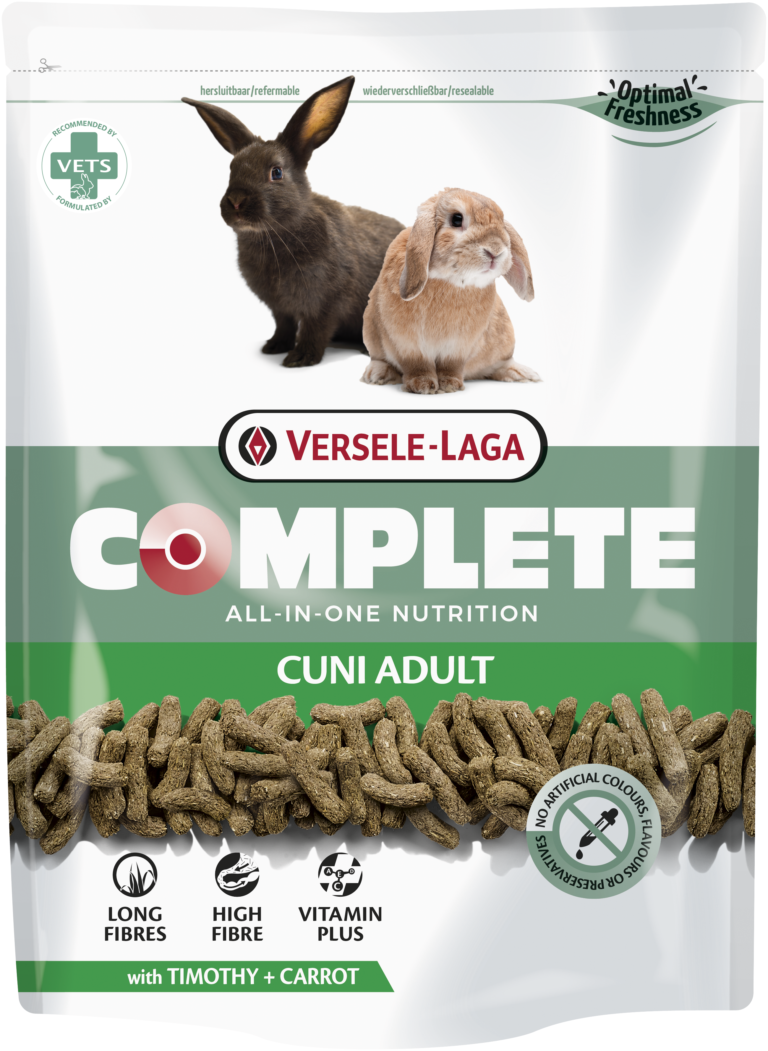 Complet Cuni Adult Pienso Para Conejos Adultos 500 Gr