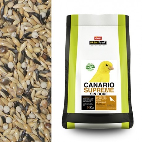 JARAD PREMIFOOD CANARIO SUPREM (SIN DORE) 20 KG