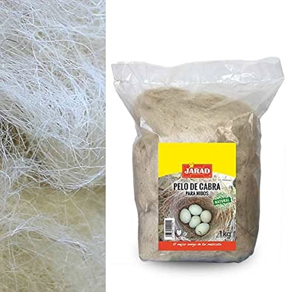 Jarad Pelo De Cabra Para Nidos   1 Kg