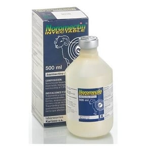 NOROMECTIN 10 mg/ml INYECTABLE BOVINO Y PORCINO 500 ML