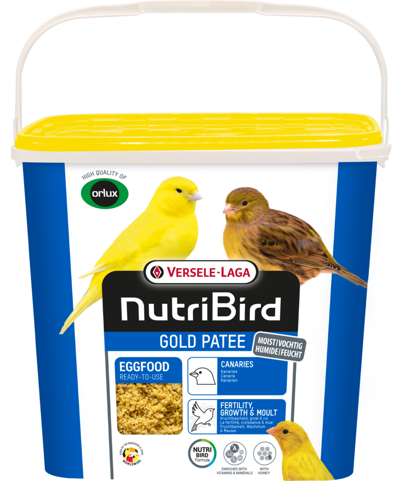 Nutribird Gold Patee Canarios | Pasta de Huevo 5 kg