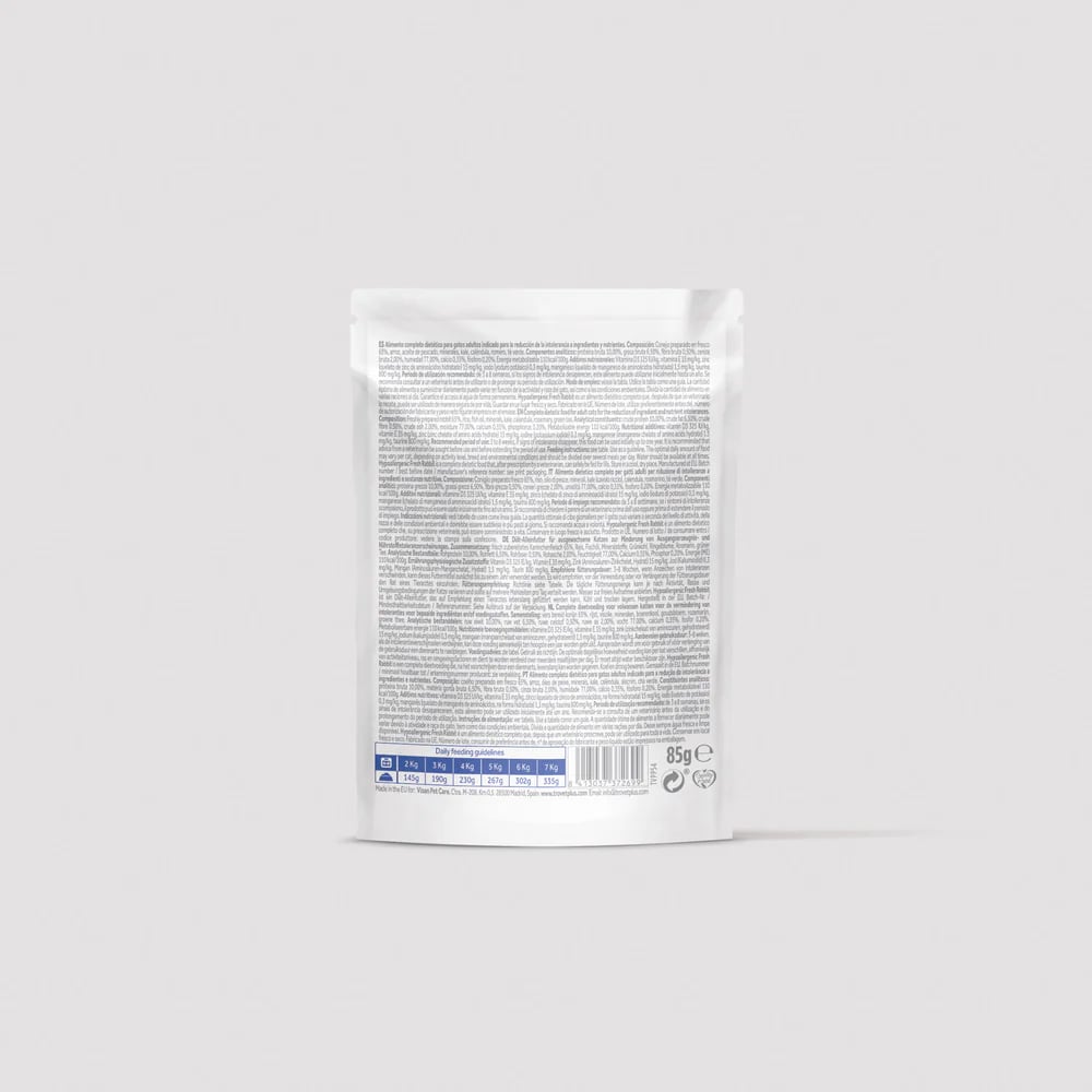 Trovet Pouch | Pouch Hipoalergénico Para Gato | Conejo 85 g
