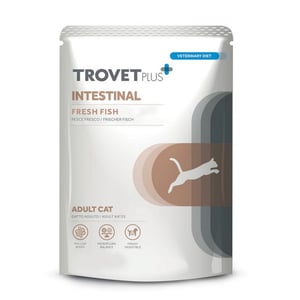 TROVET PLUS ADULT CAT INTESTINAL HYDROLYSED WHITE FISH 70 GR