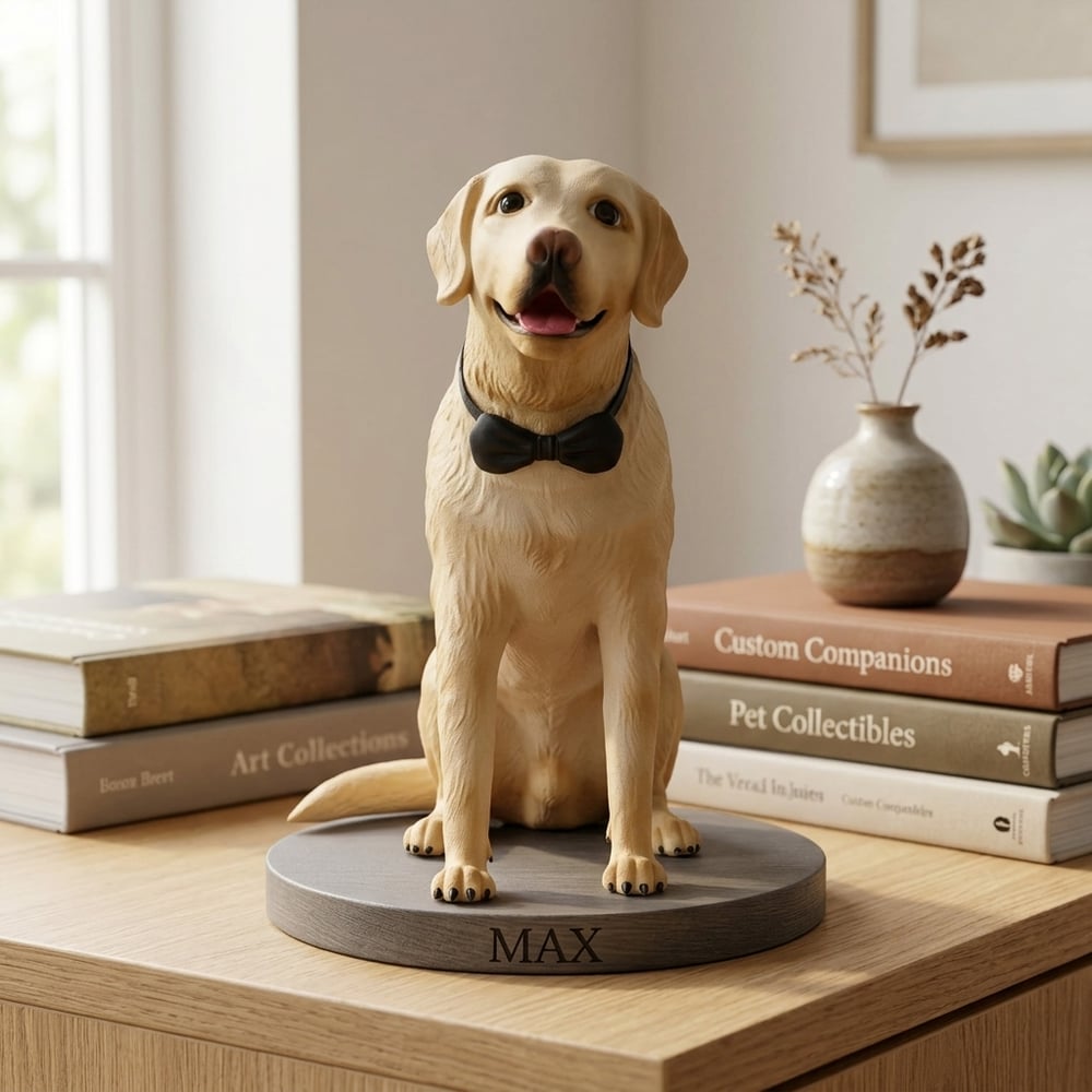TWINPET® | Figura 3D Personalizada de tu Mascota en Resina